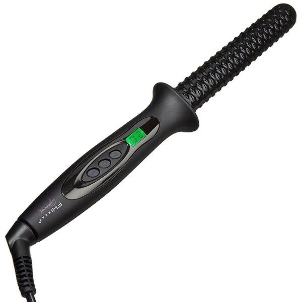 1” FHI Heat Glamour Ceramic Textured Curling Rod